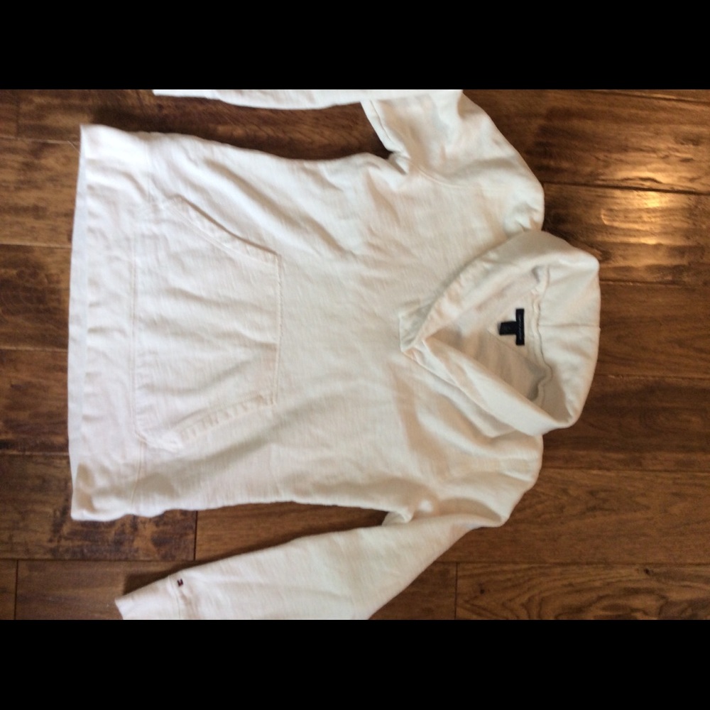 TOMMY HILFIGER shawl collar sweatshirt